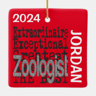 Zoologe Extraordinaire CUSTOM Keramikornament