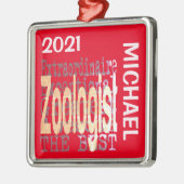 Zoologe Extraordinaire CUSTOM Ornament Aus Metall (Links)