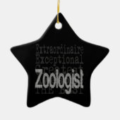 Zoologe Extraordinaire Keramik Ornament (Vorne)