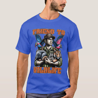 Zoologe Friendo Wildlife Tierliebhaber Zoologie gi T-Shirt