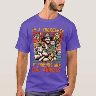 Zoologe Im A Zookeeper Meine Freunde Ornithologe T-Shirt