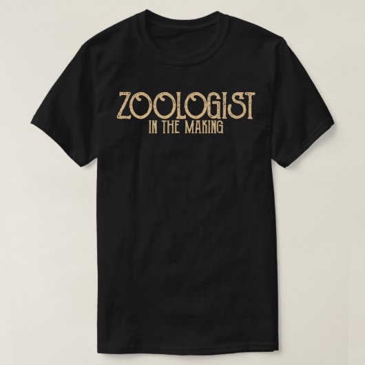 Zoologe T-Shirt (Design vorne)