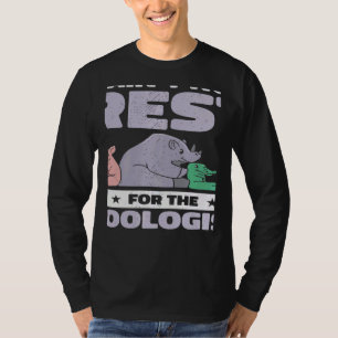 Zoologe Tierpflege Wildtiere Zoologie Zooangestell T-Shirt
