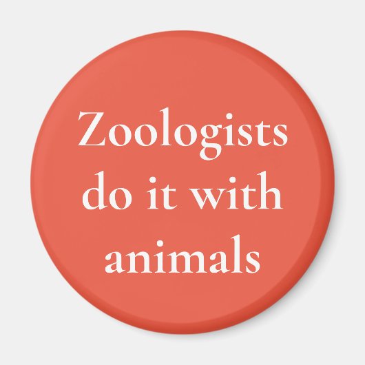 Zoologen machen das mit Tieren Magnet (Vorne)