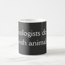 Zoologen tun es kaffeetasse