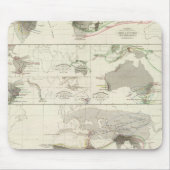 Zoologische Geografie Mousepad (Vorne)