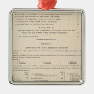 Zoologischer GeografieCarnivora Ornament Aus Metall