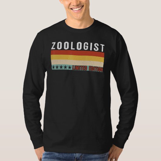 Zoologist Job Title Profession Worker Appreciation T-Shirt (Vorderseite)