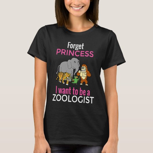 Zoologist Zookeeper T-Shirt (Vorderseite)