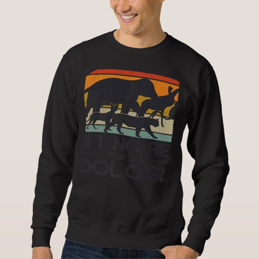 Zoologist Zookeeping Wildlife Zoology Zoo Employee Sweatshirt (Vorderseite)