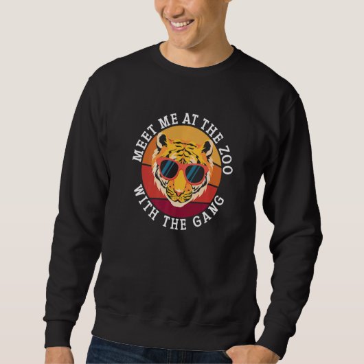 Zoologist Zookeeping Wildlife Zoology Zoo Employee Sweatshirt (Vorderseite)