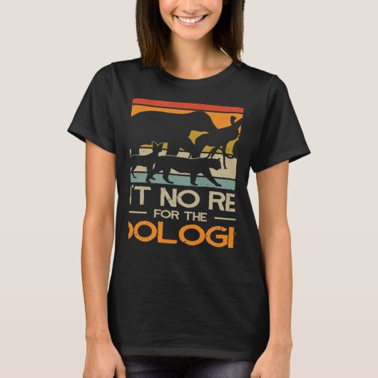 Zoologist Zookeeping Wildlife Zoology Zoo Employee T-Shirt (Vorderseite)