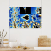 Zoom03 Zusammengesetzt 8 +Box Blau Poster (Küche)