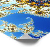 Zoom04 Zusammengesetzt 8 +Box Blau Poster (Ecke)