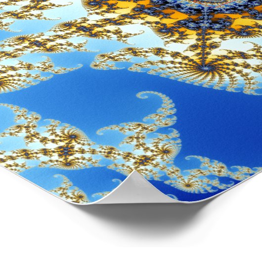 Zoom04 Zusammengesetzt 8 +Box Blau Poster (Ecke)