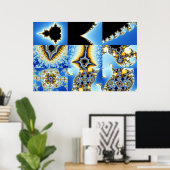 Zoom04 Zusammengesetzt 8 +Box Blau Poster (Heimbüro)