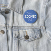 Zoom badge Social Internet zoomed out pin Button (Beispiel)
