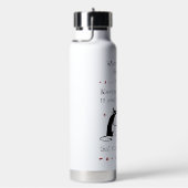 Zoom Begegnung Weintipp Zitat mit Katze Trinkflasche (rechts)