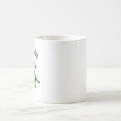 Zoom-cchini Funny Zucchini Pun Kaffeetasse (Mittel)