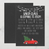 ZOOM CHRISTMAS PARTY EINLADUNG (Vorne/Hinten)