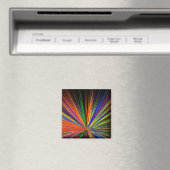 Zoom Farbe Boom Rainbow Multicolor Magnet (In Situ (Geschirrspüler))