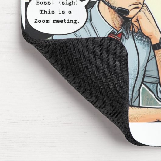 'Zoom Gloom' Maus-Pad Mousepad (Ecke)