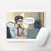 'Zoom Gloom' Maus-Pad Mousepad (Mit Mouse)