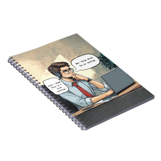 'Zoom Gloom-Notebook' Notizblock (Rechte Seite)