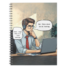 'Zoom Gloom-Notebook' Notizblock