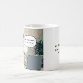 'Zoom Gloom'-Tasse Kaffeetasse (Mittel)