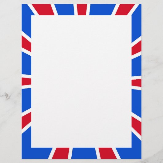 ZOOM! Rot weiß und blau Flyer (Vorne)