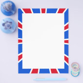 ZOOM! Rot weiß und blau Flyer (Einzeln)