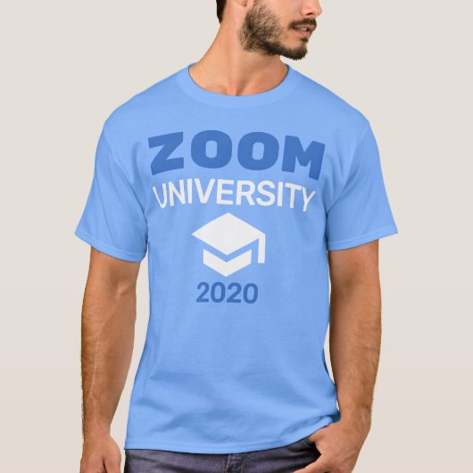 Zoom Skype Student Internet Cute Funny Freunde T-Shirt (Vorderseite)