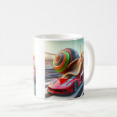 Zoom Snail Tasse - bei der Geschwindigkeit langsam (VorderseiteRechts)