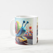 Zoom Snail Tasse - bei der Geschwindigkeit langsam (Vorderseite Links)
