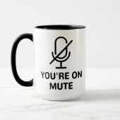 Zoom/Teams, die Sie bei einem Videoanruf sind Tasse (Links)