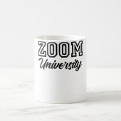 Zoom Universität Fernstudium Soziale Distanz Kaffeetasse (Mittel)