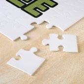 Zoombee - Funny Zombie Bee Cartoon Design Puzzle (Seite)