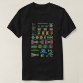 Zoomcomputer für neuronale Netzwerke künstlich Int T-Shirt (Design vorne)