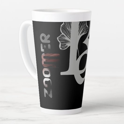 ZOOMER Latte Tasse Abstrakter Trend Räume Dekorati (Linke Ecke)