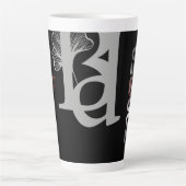 ZOOMER Latte Tasse Abstrakter Trend Räume Dekorati (Vorderseite)