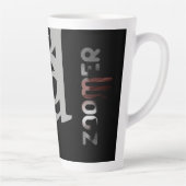 ZOOMER Latte Tasse Abstrakter Trend Räume Dekorati (Rechts)