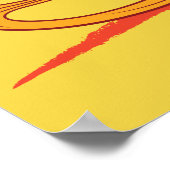 Zoomfahrer Poster (Ecke)