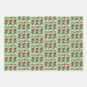 Zoomie Elves Weihnachten Geschenkpapier Set (Vorderseite 3)