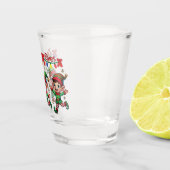 Zoomie Elves Weihnachten Schnapsglas (Rechts)