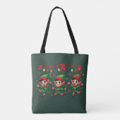 Zoomie Elves Weihnachten Tasche (Rückseite)