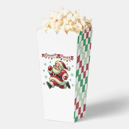 Zoomie Santa Christmas Popcorn  Geschenkschachtel (Geplatzt)