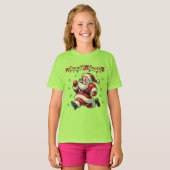Zoomie Santa Christmas T-Shirt (Vorne ganz)