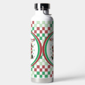 Zoomie Santa Christmas Trinkflasche (links)