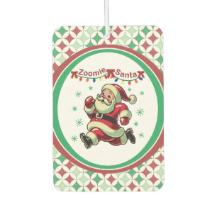 Zoomie Santa Weihnachten Autolufterfrischer